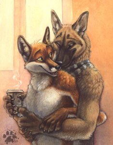 Rating: Safe Score: 0 Tags: 2009 anthro beverage blotch canid canine canis coffee cuddling detailed detailed_background domestic_dog duo e621 eye_contact food fox german_shepherd herding_dog hug looking_at_another love male male/male mammal nude pastoral_dog red_fox romantic romantic_couple scarf smile toony true_fox User: bunchy7s Rating: Safe Score: 0 Tags: 2009 anthro beverage blotch canid canine canis coffee cuddling detailed detailed_background domestic_dog duo e621 eye_contact food fox german_shepherd herding_dog hug looking_at_another love male male/male mammal nude pastoral_dog red_fox romantic romantic_couple scarf smile toony true_fox User: bunchy7s