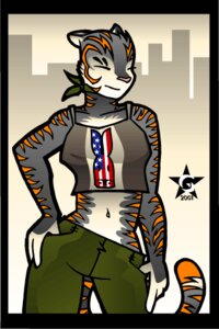 Rating: Safe Score: 0 Tags: 2001 anthro biped chris_goodwin clothed clothing e621 eyes_closed felid female front_view fur grey_body grey_fur mammal melanistic midriff navel orange_body orange_fur pantherine pink_nose pockets solo standing stripes tail thumbs_in_pockets tiger white_body white_fur User: bunchy7s Rating: Safe Score: 0 Tags: 2001 anthro biped chris_goodwin clothed clothing e621 eyes_closed felid female front_view fur grey_body grey_fur mammal melanistic midriff navel orange_body orange_fur pantherine pink_nose pockets solo standing stripes tail thumbs_in_pockets tiger white_body white_fur User: bunchy7s