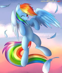 Rating: Safe Score: 0 Tags: absurd_res blue_body blue_feathers blue_fur cloud e621 equid equine feathered_wings feathers female feral flying friendship_is_magic fur hair hasbro hi_res mammal multicolored_hair multicolored_tail my_little_pony mythological_creature mythological_equine mythology night_creep one_eye_closed outside pegasus rainbow_dash_(mlp) rainbow_hair rainbow_tail sky skyscape solo tail wings wink User: bunchy7s Rating: Safe Score: 0 Tags: absurd_res blue_body blue_feathers blue_fur cloud e621 equid equine feathered_wings feathers female feral flying friendship_is_magic fur hair hasbro hi_res mammal multicolored_hair multicolored_tail my_little_pony mythological_creature mythological_equine mythology night_creep one_eye_closed outside pegasus rainbow_dash_(mlp) rainbow_hair rainbow_tail sky skyscape solo tail wings wink User: bunchy7s