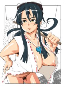 Rating: Questionable Score: 0 Tags: areola_slip areolae armpits bamboo-shafted_broom bamboo_broom breast_slip breasts collar collarbone drain erect_nipples female goggles goggles_on_head hand_on_hip hand_on_hips hips huge_breasts japanese_clothes jewelry long_hair magatama miko mound_of_venus nipples no_bra no_panties one_breast_out open_clothes open_kimono open_shirt psikyo pubic_hair rule34 sengoku_ace sengoku_blade shiny shiny_skin shirt solo togashi_koyori topless yellow_eyes yukata User: bunchy7s