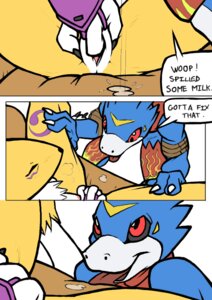 Rating: Explicit Score: 0 Tags: anthro apron armor armwear balls bandai_namco black_sclera blue_body blue_skin breasts bridal_gauntlets canid canine chest_tuft clothing comic digimon digimon_(species) duo e621 eyes_closed fangs female fingering flamedramon fur gadonstriom genitals gift hand_holding licking male mammal masturbation nanogrrr nipples nude open_mouth paws red_eyes renamon scalie simple_background sitting teeth tongue tongue_out tuft vaginal vaginal_masturbation vulva white_background white_body white_fur yellow_body yellow_fur User: bunchy7s