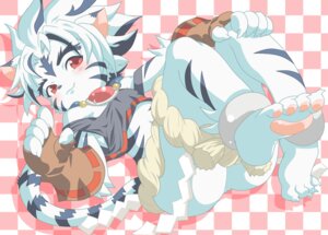 Rating: Questionable Score: 0 Tags: ambiguous_gender blush butt checkered checkered_background clothed clothing e621 feet gloves handwear hindpaw jirou kogenta_(onmyou_taisenki) looking_at_viewer onmyou_taisenki partially_clothed pattern_background paws simple_background solo tail young User: bunchy7s Rating: Questionable Score: 0 Tags: ambiguous_gender blush butt checkered checkered_background clothed clothing e621 feet gloves handwear hindpaw jirou kogenta_(onmyou_taisenki) looking_at_viewer onmyou_taisenki partially_clothed pattern_background paws simple_background solo tail young User: bunchy7s