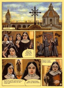 Rating: Questionable Score: 0 Tags: 1997 biped clothed clothing comic convent_of_hell dialogue e621 english_text eurotica eyewear female fully_clothed glasses group hi_res human mammal noe_barreiro not_furry nun religious_clothing speech_bubble text traditional_media_(artwork) User: bunchy7s