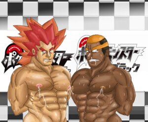 Rating: Questionable Score: 0 Tags: alder artist_request bara blonde_hair dark_skin male male_only marshal_(pokemon) muscles nipples pokemon pokemon_(game) pokemon_bw red_hair rule34 yaoi User: bunchy7s
