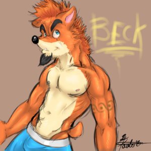 Rating: Safe Score: 0 Tags: 1:1 2013 anthro bandicoot blue_eyes clothed clothing e621 facial_hair goatee male mammal marlon.cores marsupial paulo228123 pose solo topless User: bunchy7s Rating: Safe Score: 0 Tags: 1:1 2013 anthro bandicoot blue_eyes clothed clothing e621 facial_hair goatee male mammal marlon.cores marsupial paulo228123 pose solo topless User: bunchy7s