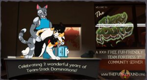 Rating: Explicit Score: 0 Tags: advertisement anthro canid canine canis demoman_(team_fortress_2) domestic_dog duo e621 engineer_(team_fortress_2) english_text felid male male/male mammal tail team_fortress_2 text unknown_artist valve valve_corporation User: bunchy7s