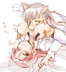 Rating: Explicit Score: 0 Tags: animal_ear black_hair blush breast_fondling breast_grab breasts brown_eyes brown_hair clothing dog_ear eye_patch female large_breasts minna-dietlinde_wilcke multiple_females multiple_girls rule34 sakamoto_mio sanpatisiki sketch strike_witches translation_request world_witches_series yuri User: bunchy7s