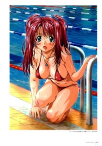 Rating: Explicit Score: 0 Tags: 00s 2000s 2005 barefoot bikini blush braid breasts erect_nipples female green_eyes kneeling nipples original pool red_hair rule34 swimming_pool swimsuit taki_minashika twin_braids wet User: bunchy7s