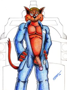 Rating: Explicit Score: 0 Tags: 2006 anthro backwards_baseball_cap backwards_hat balls baseball_cap biped clothed clothing domestic_cat e621 erection felid feline felis flatrat fur genitals half-erect hanna-barbera hat headgear headwear jake_clawson jumpsuit looking_at_viewer male mammal mechanic muscular muscular_anthro muscular_male open_clothing open_shirt open_topwear partially_clothed pecs penis presenting shirt smile solo standing swat_kats topwear traditional_media_(artwork) User: bunchy7s Rating: Explicit Score: 0 Tags: 2006 anthro backwards_baseball_cap backwards_hat balls baseball_cap biped clothed clothing domestic_cat e621 erection felid feline felis flatrat fur genitals half-erect hanna-barbera hat headgear headwear jake_clawson jumpsuit looking_at_viewer male mammal mechanic muscular muscular_anthro muscular_male open_clothing open_shirt open_topwear partially_clothed pecs penis presenting shirt smile solo standing swat_kats topwear traditional_media_(artwork) User: bunchy7s