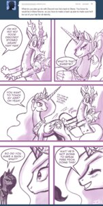 Rating: Safe Score: 0 Tags: ask_blog ask_princess_molestia blush chimera comic crown cutie_mark dialogue discord_(mlp) draconequus e621 english_text equid equine eyes_closed fan_character feathered_wings feathers female feral friendship_is_magic hair hasbro headgear horn john_joseco long_hair male mammal membrane_(anatomy) membranous_wings monochrome my_little_pony mythological_creature mythological_equine mythology open_mouth princess princess_celestia_(mlp) princess_luna_(mlp) princess_molestia quadruped royalty sculpture sibling_(lore) sister_(lore) sisters_(lore) statue sun tail text tiara tongue tumblr winged_unicorn wings User: bunchy7s