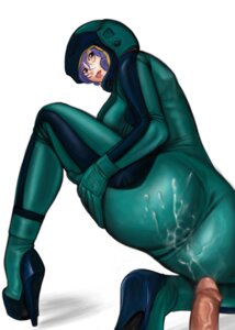 Rating: Explicit Score: 0 Tags: 1boy 1girls 2008 2d 2d_(artwork) ass blue_hair bodysuit breasts cum cum_on_ass curvaceous earth_federation female gloves gundam helmet hi_res high_heel_boots highres huge_ass human komii large_breasts light-skinned_female light_skin looking_at_viewer male normal_suit partial_male penis pilot_suit rosamia_badam rule34 skin_tight solo_focus spacesuit tagme thick_thighs white_background wide_hips zeta_gundam User: bunchy7s