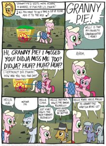 Rating: Safe Score: 0 Tags: 2011 applejack_(mlp) blonde_hair clothing cloudy_quartz_(mlp) comic daughter_(lore) e621 earth_pony english_text equid equine father_(lore) father_and_child_(lore) father_and_daughter_(lore) female feral friendship_is_magic grandchild_(lore) granddaughter_(lore) grandmother_(lore) grandmother_and_grandchild_(lore) grandmother_and_granddaughter_(lore) grandparent_(lore) grandparent_and_grandchild_(lore) granny_pie_(mlp) green_eyes greeting grey_hair group hair hasbro hat headgear headwear horse hug igneous_rock_(mlp) kinkyturtle limestone_pie_(mlp) male mammal marble_pie_(mlp) mother_(lore) mother_and_child_(lore) mother_and_daughter_(lore) mother_and_father_(lore) my_little_pony outside parent_(lore) parent_and_child_(lore) parent_and_daughter_(lore) pink_hair pinkamena_(mlp) pinkie_pie_(mlp) plant pony quadruped sibling_(lore) singing sister_(lore) sisters_(lore) straight_hair tail text tree young young_feral User: bunchy7s