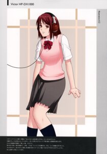 Rating: Explicit Score: 0 Tags: female headphones highres jvc k2 kneehighs original red_eyes red_hair ribbon rule34 school_uniform short_hair solo sweater_vest User: bunchy7s