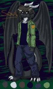 Rating: Safe Score: 0 Tags: 2014 3:5 abstract_background anthro biped claws clothed clothing digital_media_(artwork) dragon e621 feet frozen_over hair hi_res horn jacket male membrane_(anatomy) membranous_wings mythological_creature mythological_scalie mythology scalie simple_background smile solo soul standing tail toe_claws toes topwear wings User: bunchy7s Rating: Safe Score: 0 Tags: 2014 3:5 abstract_background anthro biped claws clothed clothing digital_media_(artwork) dragon e621 feet frozen_over hair hi_res horn jacket male membrane_(anatomy) membranous_wings mythological_creature mythological_scalie mythology scalie simple_background smile solo soul standing tail toe_claws toes topwear wings User: bunchy7s