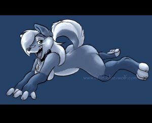 Rating: Questionable Score: 0 Tags: 3_toes 4_fingers all_fours anthro black_bars black_body black_fur black_nose bloo bloo_(character) blue_background breasts butt canid canine canis cheek_tuft claws collar collar_only collar_tag countershade_face countershade_tail countershade_torso countershading dipstick_ears e621 ear_markings eyebrows facial_tuft fangs feet female fingerless_(marking) fingers full-length_portrait fur gloves_(marking) green_eyes grey_body grey_fur grey_tail grey_tongue hair leg_markings letterbox long_hair looking_at_viewer mammal markings multicolored_body multicolored_ears multicolored_fur nude open_mouth open_smile pawpads playful portrait pose raised_tail side_view simple_background smile socks_(marking) solo tail teeth text toe_claws toeless_(marking) toes tongue tongue_out tuft two_tone_body two_tone_fur two_tone_tail url white_body white_fur white_hair white_pawpads wolf yellow_tail User: bunchy7s