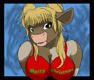 Rating: Safe Score: 0 Tags: 2012 aisyp anthro big_breasts blonde_hair bovid bovine breasts brown_body brown_fur cattle e621 english_text eye_contact female fur hair huge_breasts looking_at_another looking_at_viewer mammal multicolored_body multicolored_fur open_mouth solo text User: bunchy7s