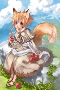 Rating: Safe Score: 0 Tags: animal_humanoid animal_tail brown_hair canid canid_humanoid canine canine_humanoid e621 female fox fox_humanoid fox_tail hair humanoid looking_at_viewer mammal mammal_humanoid okishiji_en solo User: bunchy7s