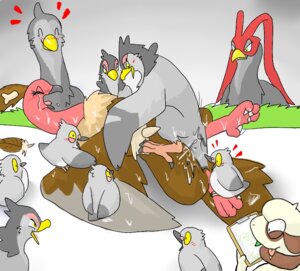 Rating: Explicit Score: 0 Tags: ambiguous_gender artist avian beak beret bird blush bodily_fluids brown_body brown_feathers canid canine clothing columbid drawing_(action) e621 evolutionary_family feathers feet female feral forced generation_2_pokemon generation_5_pokemon grey_body grey_feathers group hat headgear headwear interspecies kushina13 level_difference male mammal mandibuzz messy nintendo notebook pidove pokemon pokemon_(species) rape sex simple_background size_difference smeargle sweat talons toes tongue tongue_out tranquill unfezant User: bunchy7s
