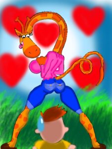 Rating: Safe Score: 0 Tags: adam_lyon big_butt bottomwear breasts butt cartoon_network clothing curvy_figure duo e621 female footwear giraffe giraffid gradient_background grass hooves horn human ingrid_giraffe long_neck male mammal my_gym_partner's_a_monkey ossicone plant shirt shoes shorts side_boob simple_background sweater tail tall topwear unknown_artist voluptuous User: bunchy7s