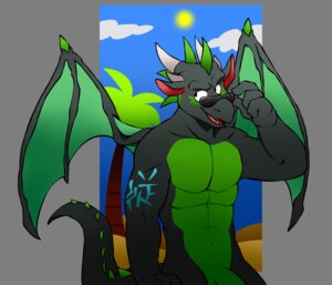 Rating: Explicit Score: 0 Tags: 4_fingers abs alpha_channel anthro beach biceps biped black_body black_scales casual_nudity dragon e621 eyewear eyewear_only fingers flaccid genitals glasses green_body green_scales green_skin horn lizeron male membrane_(anatomy) membranous_wings muscular muscular_anthro muscular_male mythological_creature mythological_scalie mythology navel nude open_mouth outside palm_tree pecs penis plant pose reptile sand scales scalie seaside simple_background solo standing sunglasses sunglasses_only tail tattoo tongue transparent_background tree vasuki wings User: bunchy7s