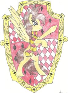 Rating: Safe Score: 0 Tags: 2012 5j4c720 blue_eyes brown_hair colored_pencil_(artwork) e621 equid equine fan_character feathered_wings feathers female feral gryffindor hair harry_potter_(series) hasbro hi_res mammal my_little_pony mythological_creature mythological_equine mythology on_hind_legs pegasus pen_(artwork) quadruped scarf shield simple_background solo tail traditional_media_(artwork) white_background wings User: bunchy7s