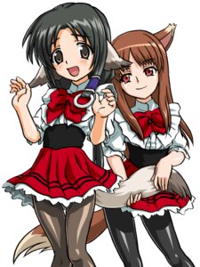 Rating: Safe Score: 0 Tags: 3:4 adult_(lore) alternative_fashion animal_humanoid bandabekken brown_hair canid canid_humanoid canine canine_humanoid canis clothing cosplay crossover dog_humanoid domestic_dog duo e621 eruru female hair holo_(spice_and_wolf) humanoid j-fashion legwear mammal mammal_humanoid pantyhose red_eyes spice_and_wolf tail tail_grab utawarerumono waiter wolf wolf_humanoid young User: bunchy7s