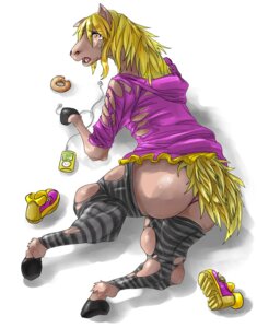 Rating: Questionable Score: 0 Tags: 2009 581 apple_inc. blonde_hair bodily_fluids clothing dessert distressed doughnut e621 electronics equid equine female feral feral_transformation food footwear fur hair hooves horse human_to_feral ipod legwear mammal mane muscular muscular_female muscular_feral open_mouth panties pastry portable_music_player shoes simple_background solo species_transformation stockings tears torn_clothing transformation underwear User: bunchy7s