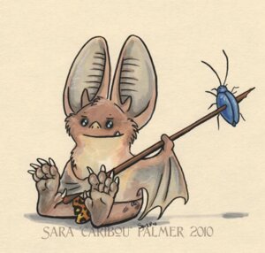 Rating: Safe Score: 0 Tags: 2010 5_toes ambiguous_gender arthropod barefoot bat bottomwear caribou_(artist) caveman claws clothed clothing duo e621 feet feral fur holding_object impalement insect loincloth low_res mammal membrane_(anatomy) membranous_wings sitting stick tan_body tan_fur toes topless wings User: bunchy7s