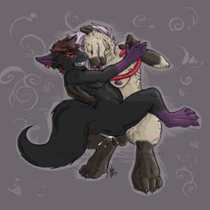 Rating: Explicit Score: 0 Tags: 1:1 anthro anthro_on_anthro balls barbell_piercing breasts canid canine duo e621 ear_piercing eyebrow_barbell eyebrow_piercing facial_piercing female genitals gynomorph gynomorph/female hyena intersex intersex/female jinxis kyna leash mammal piercing sex smokeforears spotted_hyena tail User: bunchy7s