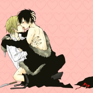 Rating: Explicit Score: 0 Tags: 2boys black_hair blonde_hair blush durarara!! eyes_closed gay heiwajima_shizuo hug jacket kissing knife male male_only orihara_izaya rule34 short_hair yaoi User: bunchy7s Rating: Explicit Score: 0 Tags: 2boys black_hair blonde_hair blush durarara!! eyes_closed gay heiwajima_shizuo hug jacket kissing knife male male_only orihara_izaya rule34 short_hair yaoi User: bunchy7s