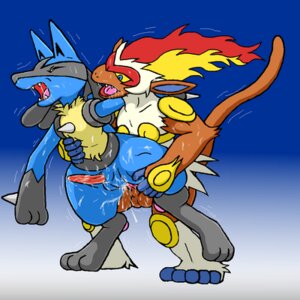 Rating: Explicit Score: 0 Tags: 2boys canine color cum dragon_soul_e feral forced_yaoi fur haplorhine infernape interspecies lucario male male_only monkey multiple_males nintendo nude penis pokemon pokemon_(species) primate rape rule34 sex standing tagme yaoi User: bunchy7s