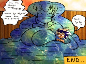 Rating: Questionable Score: 0 Tags: 2011 4:3 breasts comic dialogue duo e621 elecrockin english_text female goo_creature human humanoid male mammal not_furry rockin ryanbuffet text watergirl User: bunchy7s