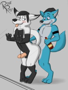 Rating: Explicit Score: 0 Tags: 2012 alcohol anal anal_penetration anthro anthro_on_anthro anthro_penetrated anthro_penetrating anthro_penetrating_anthro balls beer beverage blush bottle butt canid canine canis container digital_media_(artwork) domestic_dog drunk duo e621 erection fox from_behind_position genitals hi_res holding_bottle holding_container holding_object humanoid_genitalia humanoid_penis hybrid male male/male male_penetrated male_penetrating male_penetrating_male mammal penetration penile penile_penetration penis penis_in_ass robbie_(rotten_robbie) rotten_robbie sex signature simple_background substance_intoxication tail thick_thighs window wolf User: bunchy7s