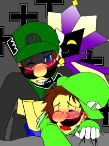 Rating: Explicit Score: 0 Tags: blush brown_hair color dimentio facial_hair front_view gay hair human interspecies jester luigi male male_only mario_(series) moustache mr._l multiple_males nintendo paper_mario rule34 straight_hair super_paper_mario yaoi User: bunchy7s