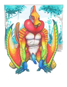 Rating: Explicit Score: 0 Tags: anthro beak bird_wyvern blue_body blue_eyes blue_penis blue_skin capcom colorful_theme crimson_qurupeco dewlap_(anatomy) dinosaur e621 erection front_view genitals gular_sac iggi looking_at_viewer male membrane_(anatomy) membranous_wings monster_hunter nude penis plant prehistoric_species qurupeco reptile saurischian scalie solo theropod tree wings User: bunchy7s