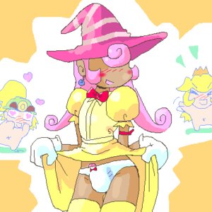 Rating: Explicit Score: 0 Tags: ambiguous_gender balls balls_in_panties bulge femboy flat_chest goombella human lowres male mario_(series) nintendo panties paper_mario paper_mario:_the_thousand-year_door penan penis penis_slip princess_peach rule34 skirt_lift straight_hair tagme_(source) vivian_(paper_mario) User: bunchy7s