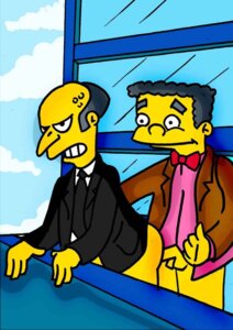 Rating: Explicit Score: 0 Tags: 2boys anal anal_sex balls bowtie erection gay glasses_removed grey_hair implied_penetration leaning_forward male male_only montgomery_burns multiple_males pants_down penis rule34 tagme the_simpsons thumbs_up waylon_smithers yaoi yellow_skin User: bunchy7s