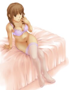 Rating: Explicit Score: 0 Tags: 1girls bed bottomless bra braid breasts brown_eyes brown_hair cleavage crossed_legs eyebrows_visible_through_hair female kimi_kiss legs_crossed lingerie mizusawa_mao no_panties pastel_colors pubic_hair rule34 simple_background sitting suda_(yuunagi_enikki) thighhighs tongue twin_braids underwear white_background yuunagi User: bunchy7s