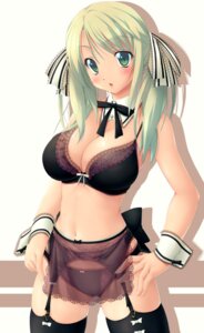 Rating: Explicit Score: 0 Tags: blush bra female garter_belt lingerie panties panty ribbon ribbons rule34 underwear User: bunchy7s