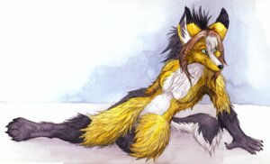 Rating: Safe Score: 0 Tags: airguitar_(character) anthro arm_support biped black_claws black_hair black_markings blaze_(marking) brown_hair canid canine chest_tuft claws countershade_tail countershading e621 facial_markings female front_view full-length_portrait fur gloves_(marking) green_eyes hair head_markings humanoid_pointy_ears inner_ear_fluff leg_markings looking_away lying mammal maned_wolf markings mohawk nude on_side painting_(artwork) pointy_ears portrait pose reclining sebastian_silverfox smile snout socks_(marking) solo tail traditional_media_(artwork) traditional_painting_(artwork) traditional_watercolor_(artwork) tuft watercolor_(artwork) white_body white_countershading white_fur white_markings yellow_body yellow_fur yokozuwari User: bunchy7s