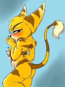 Rating: Explicit Score: 0 Tags: 1boy 2009 ass blush erection furry furry_only ktsukami31 light_blue_background lowres male male_only no_humans penis ratchet_(ratchet_and_clank) ratchet_and_clank rule34 simple_background solo source_request tail tongue_out video_games User: bunchy7s