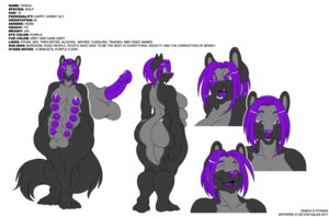 Rating: Explicit Score: 0 Tags: 10_breasts 2011 angry animal_genitalia anthro balls biped breasts butt canid canine canis deonwolf e621 english_text erection eyes_closed fully_sheathed fur genitals grey_body grey_fur gynomorph hair half-closed_eyes intersex looking_at_viewer mammal model_sheet multi_breast narrowed_eyes nipples nude open_mouth penis purple_eyes purple_hair purple_nipples purple_nose purple_penis purple_tongue sheath short_hair simple_background solo tail tanica text tongue white_background wolf User: bunchy7s