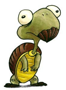 Rating: Safe Score: 0 Tags: 3_fingers 3_toes beak big_eyes big_head confusion e621 feet fingers green_body male reptile scalie shell simple_background solo sonderjen standing toes toony turtle turtle_shell white_background User: bunchy7s