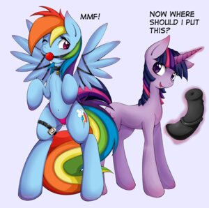 Rating: Explicit Score: 0 Tags: 2012 ambiguous_penetration animal_dildo animal_sex_toy ball_gag bdsm blue_body blue_feathers blue_fur blush bodily_fluids bondage bound camel_toe clothing collar cutie_mark dialogue dildo dominant dominant_female duo e621 english_text equid equine equine_dildo feathered_wings feathers female female/female feral feral_on_feral friendship_is_magic fur gag gagged genital_fluids grumblepluck hair hasbro hi_res horn long_hair looking_back magic mammal multicolored_hair multicolored_tail my_little_pony mythological_creature mythological_equine mythology navel one_eye_closed panties pegasus penetration purple_body purple_eyes purple_fur purple_hair rainbow_dash_(mlp) rainbow_hair rainbow_tail sex_toy sex_toy_under_clothing simple_background smile string submissive submissive_female tail text twilight_sparkle_(mlp) two_tone_hair underwear unicorn vaginal_fluids vibrator wing_boner wings User: bunchy7s