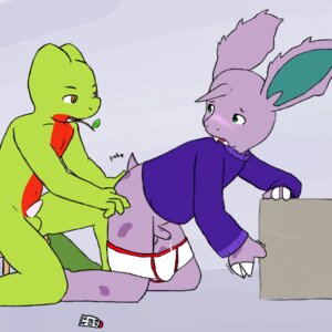 Rating: Explicit Score: 0 Tags: 1:1 anal anal_penetration anthro balls bodily_fluids clothed clothing duo e621 erection eye_contact fingering foreskin generation_1_pokemon generation_3_pokemon genital_fluids genitals green_eyes kikoru looking_at_another lube male male/male male_penetrated male_penetrating male_penetrating_male nidoran nidoran♂ nintendo penetration penis pokemon pokemon_(species) precum sex sweater topwear treecko underwear yellow_eyes young young_anthro User: bunchy7s