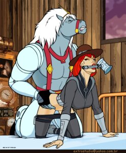 Rating: Explicit Score: 0 Tags: bravestarr clothed_sex clothing equine extro female filmation interspecies judge_jb_mcbride rule34 thirty-thirty User: bunchy7s