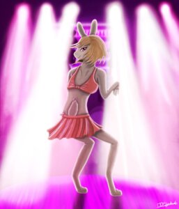 Rating: Safe Score: 0 Tags: absurd_res anthro biped blonde_hair bottomwear bra clothed clothing dancing e621 female fur hair hi_res lagomorph leporid looking_at_viewer looking_back mammal mystery_ezekude nightclub pink_body pink_bra pink_clothing pink_fur pink_shirt pink_topwear pink_underwear rabbit rear_view red_eyes ribbons scut_tail shirt short_tail skirt smile solo spotlight standing tail tail_over_skirt topwear underwear whiskers User: bunchy7s Rating: Safe Score: 0 Tags: absurd_res anthro biped blonde_hair bottomwear bra clothed clothing dancing e621 female fur hair hi_res lagomorph leporid looking_at_viewer looking_back mammal mystery_ezekude nightclub pink_body pink_bra pink_clothing pink_fur pink_shirt pink_topwear pink_underwear rabbit rear_view red_eyes ribbons scut_tail shirt short_tail skirt smile solo spotlight standing tail tail_over_skirt topwear underwear whiskers User: bunchy7s
