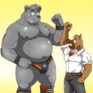 Rating: Explicit Score: 0 Tags: 1:1 anthro bear biceps big_muscles bulge canid canine canis clothed clothing detailed_bulge domestic_dog duo e621 genital_outline male mammal muscular muscular_male nipples overweight pecs penis_outline scar shiba-kenta slightly_chubby topless User: bunchy7s Rating: Explicit Score: 0 Tags: 1:1 anthro bear biceps big_muscles bulge canid canine canis clothed clothing detailed_bulge domestic_dog duo e621 genital_outline male mammal muscular muscular_male nipples overweight pecs penis_outline scar shiba-kenta slightly_chubby topless User: bunchy7s