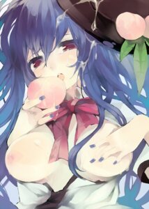 Rating: Explicit Score: 0 Tags: 1girls blue_hair breasts cum female food fruit hat k_(li) large_breasts long_hair nail_polish nipples peach_(fruit) rule34 solo tenshi_hinanawi touhou User: bunchy7s