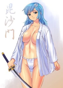 Rating: Explicit Score: 0 Tags: bishamon blue_hair breasts capcom clothing darkstalkers female medium_breasts midnight_bliss panties rule34 rule_63 sword tagme tonbi_kero User: bunchy7s